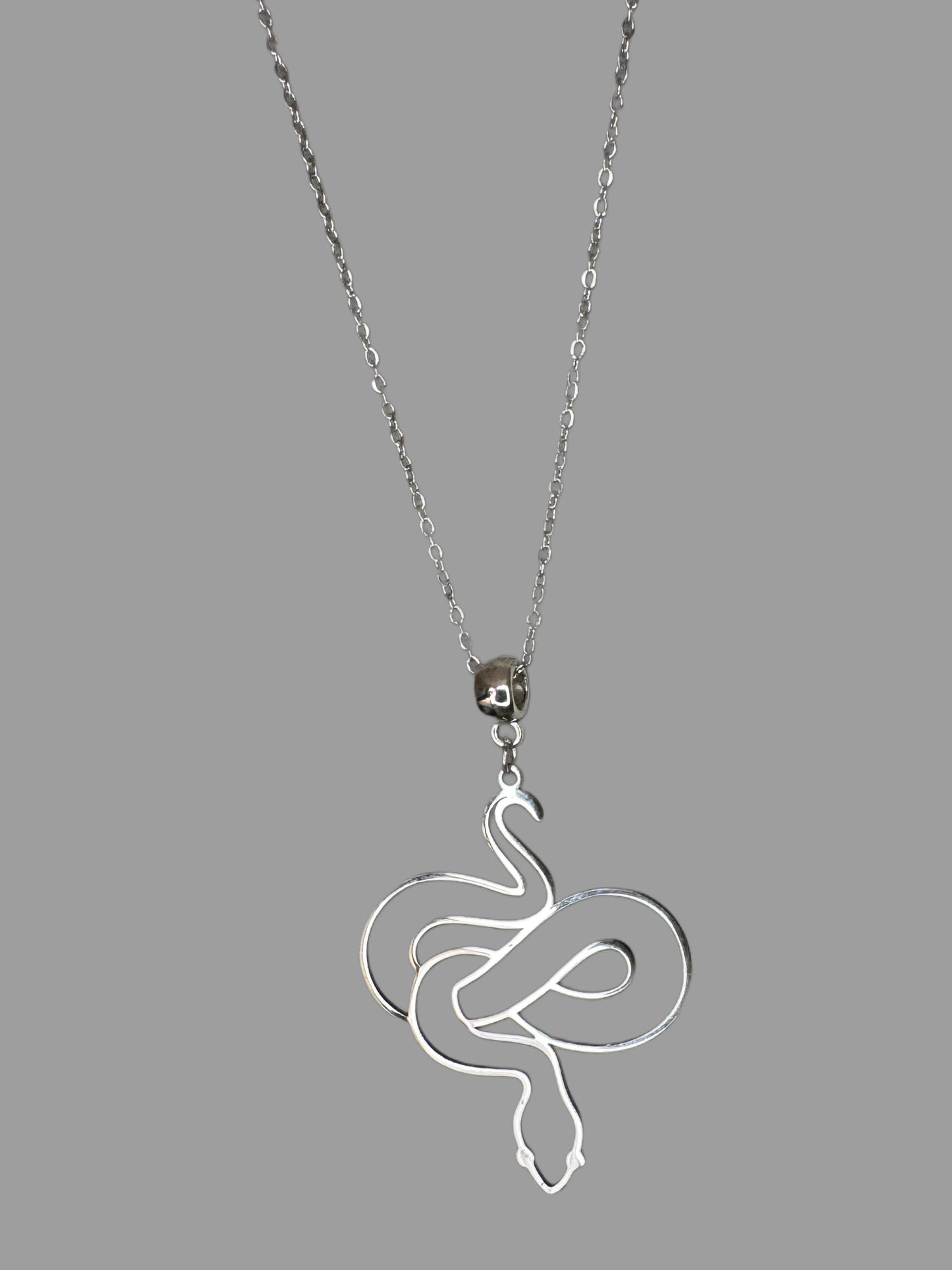 One Liner Snake Charmer Necklace