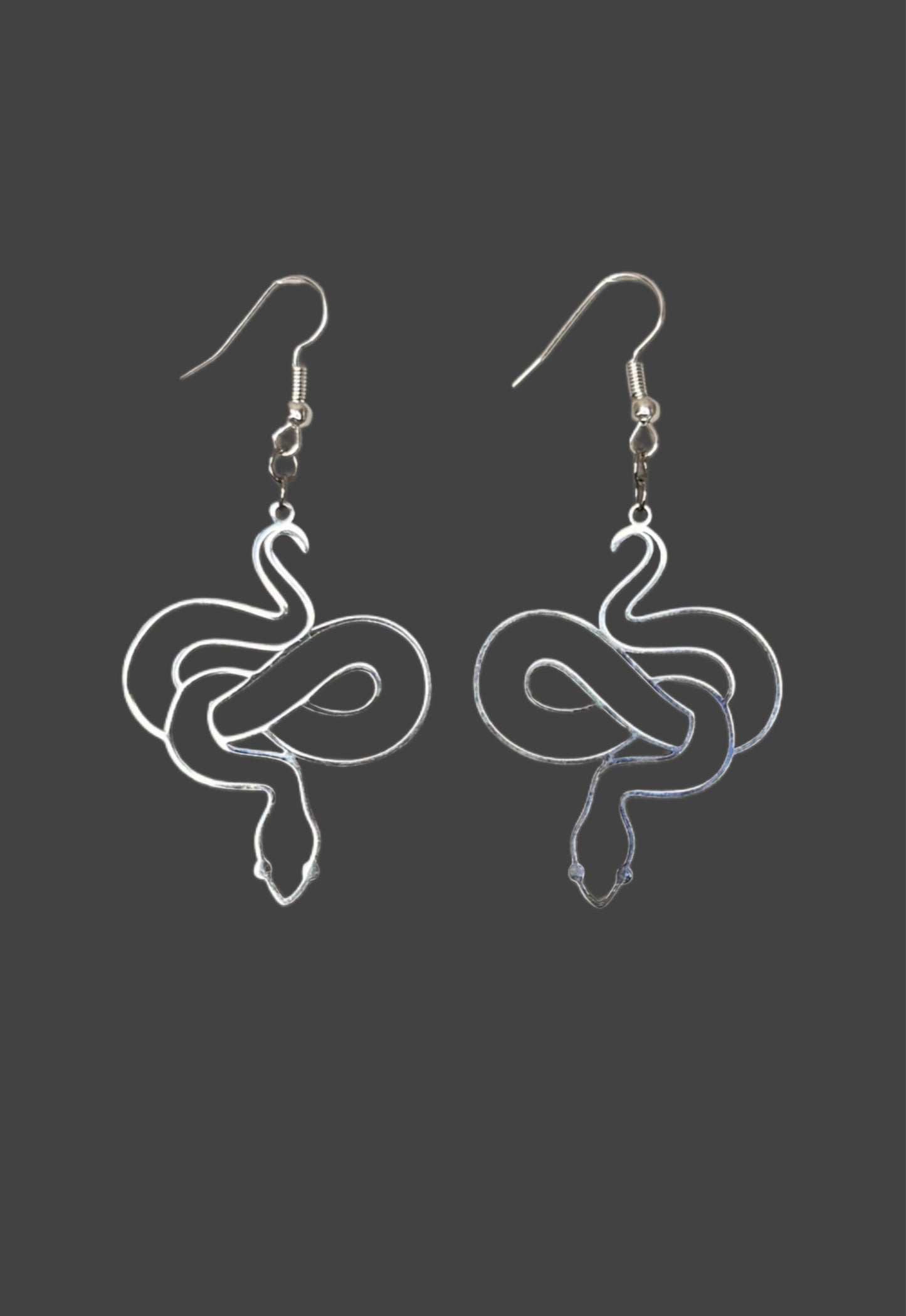 One Liner Snake Charmer Earrings