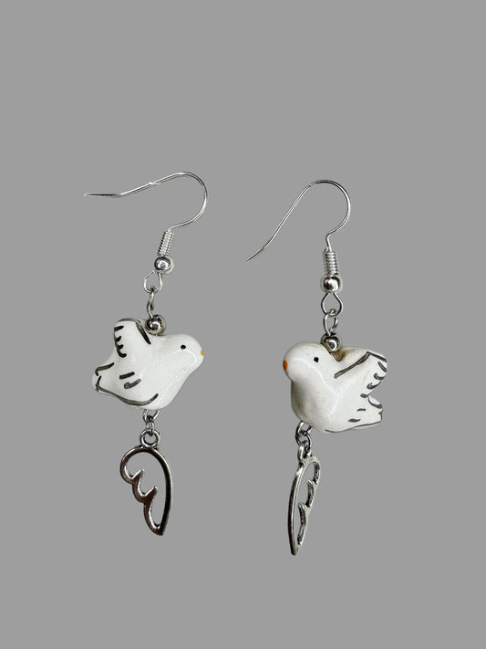 Love Dove Earrings